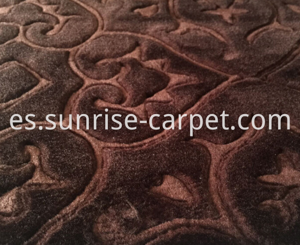 macro figure embossing carpet
